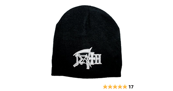 Black Knit Beanie Cap Hat 