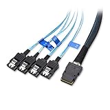 Cable Matters Internal Mini SAS to SATA Reverse Breakout Cable (SFF-8087 to SATA) 1.6 Feet