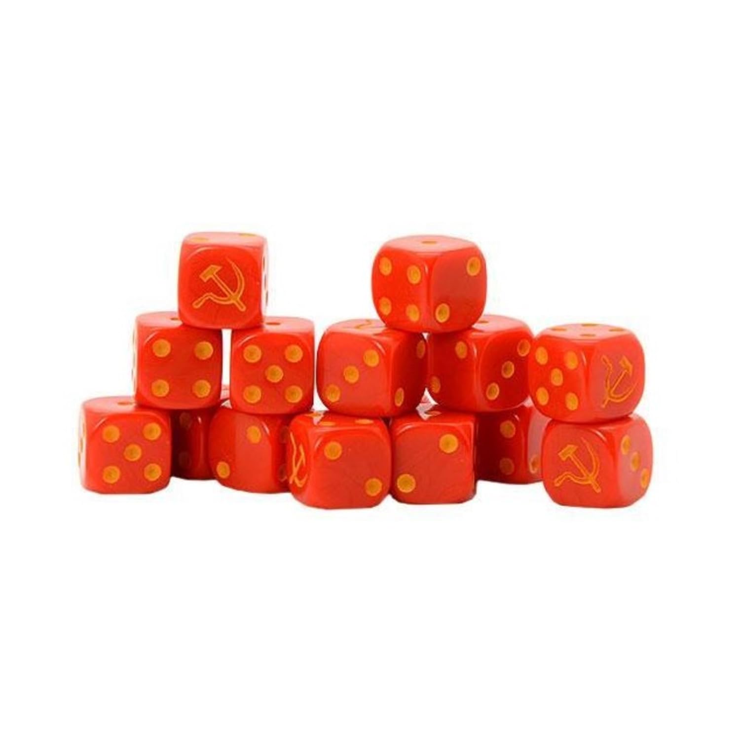 Bolt Action Warlord Games, Soviet Union D6 (16) Dice