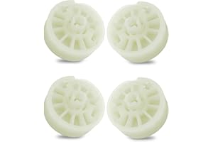 QLZOZB 4 Pcs Window Regulator Drum Gear Fit for Hyundai Tucson 2016 2017 2018 2019 2020, Universal Gear Replacement for Front Rear Left Right Windows