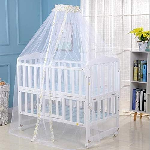 Boluory 蚊帳 ベビー 天蓋カーテン モスキートネット お姫様気分 オシャレ 円柱形 吊り下げ かや フック付き プリンセス ベッド インテリア かわいい レース 快適な安眠へ 取り付け簡単 イエロー Redsquarepr Com