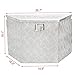 Yaheetech Aluminum Trailer Truck Pickup Underbody Underbed Tongue Tool Box Storage Box