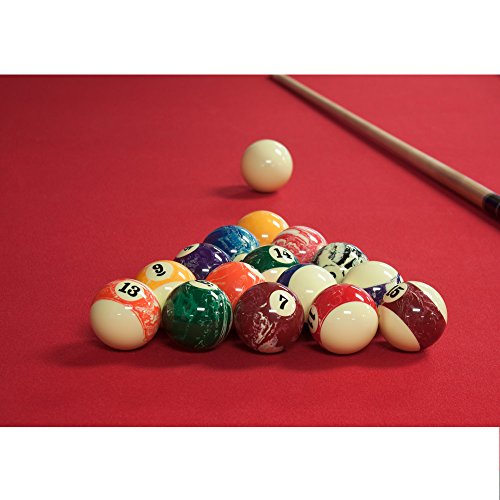 GSE Games & Sports 2 1/4-Inch Regulation Size/Weight AAA Grade Marble Swirl Pool Ball Set Marbled Billiard Balls, Complete 16 Ball Set - Thumbnail 3