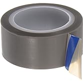 HARFINGTON PTFE Film Tape Roll, 0.8" x 33 ft High Temperature Tape 0.06mm Thickness with Single Side Adhesive for Vacuum Sealer Machine, Hand Impulse Sealers, Gray