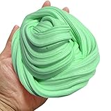 Newest Green Fluffy Slime Crystal - Super Soft, Fluffy Floam Slime Sludge Toys Gifts, School Supplies