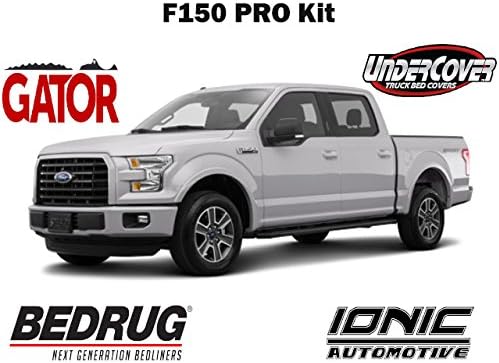 Amazon Com Gator Covers Custom Kits Fits 2015 2019 Ford F150 Supercrew 5 5 Foot Accessory Pro Kit Roll Up Tonneau Cover 5 Nerf Bars Impact Bed Mat Swing Case Tool Box Automotive