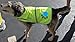 Reflective Dog Vest Large with Adjustable Strap and Florescent Reflectors. Safety Vest for Dogs and Dog Raincoat for Walks in Rain or Snow - Reflects Car Lights for Safety. Also Used As Hunting Vest for Dogs. Lightweight and Comfortable.