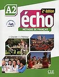 Echo Niveau A2 Eleve + Portfolio + DVD 2ed (French Edition) by 