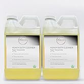 naturally it's clean Enzymatic Heavy Duty Cleaner Concentrate | Deep Cleans garages, patios, sidewalks, walls, kitchens, restrooms, ceramic tile, concrete, and furniture | (2) 64 oz bottles per pack