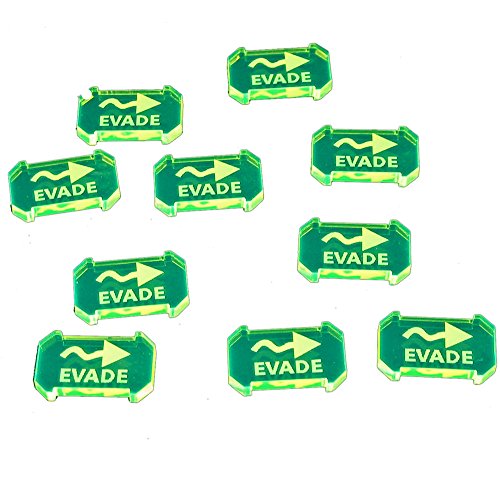SW: Armada, Evade Defense Tokens, Fluorescent Green (10)