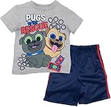 Disney Puppy Dog Pals Rolly Bingo Toddler Boys Tshirt & Mesh Shorts Clothing Set