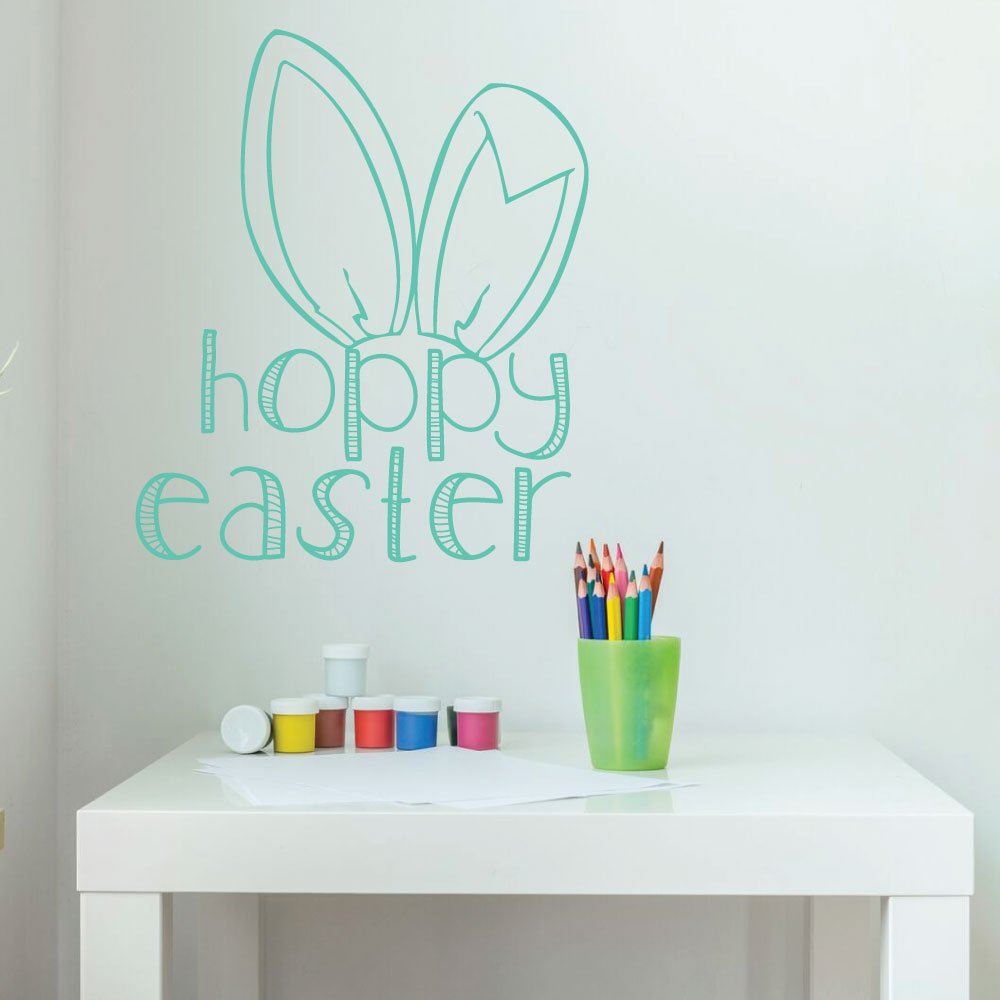 Amazon Com Easter Bunny Decorations Christian Vinyl Wall Art