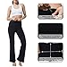 Matymats Women’s High Waist Yoga Flare Bootleg Pant Workout Fitted Athletic Bootcut Pants