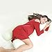 U Shaped Pregnancy Body Pillow with Zipper Removable Cover Full Body Pillows for Pregnant Women