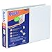 QuickFit Landscape 3 Ring Legal Binder, Heavy-Duty Round-Ring Binder with Clear-View Cover, 8.5