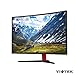 VIOTEK GN32C 32 Inch 144hz Gaming Monitor Curved Widescreen High Definition Freesync Samsung VA Panel Full HD 1080 HDMI, DVI, DisplayPort
