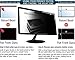 VINTEZ 23.6 Inch 16:9 Privacy Screen for Computer Monitor and Laptop - Anti Glare Protector Film Blue Light Filter Eye Protection - Computer Screen Privacy Shield, [1 Pack]
