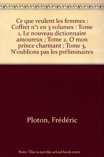 Coffret ce que veulent les femmes