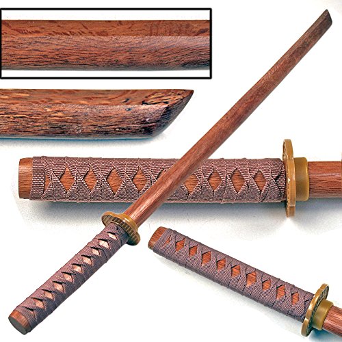 Ace Martial Arts Supply Kendo Wooden Natural Bokken Practice Samurai Katana Sword, 40-Inch (Natural)