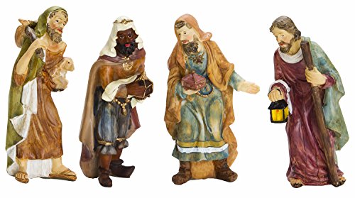 BRUBAKER Christmas Decoration Nativity Set - 3 Inch Nativity Set 11 Figurines in Real Life Nativity Set - Thumbnail 3
