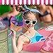 Ice Cream Party Supplies: 24 Folding Ice Cream Cone Paper Fans For Kids - Variety Of Colors - Perfect For Any Birthday, Swimming Pool Or Beach Party Decorations & Favors - Lifetime Replacement
