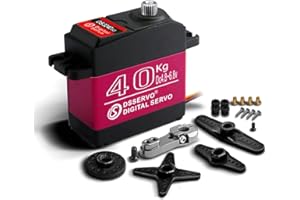 ANNIMOS RC Servo Motor 40kg High Speed/Torque Stainless Steel Gear Waterproof Standard Digital Servos