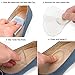 Dr. Foot's Ball of Foot Cushions Forefoot Support Pain Relief Soft PU Gel Massage Insole - 4 Pieces