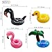 Xplanet Inflatable Drink Holders 12 Pack Unicorn Floats Inflatable Cup Coasters Holders for Summer Pool Party Water Fun Bath Supplies (12 pcs Colorful)