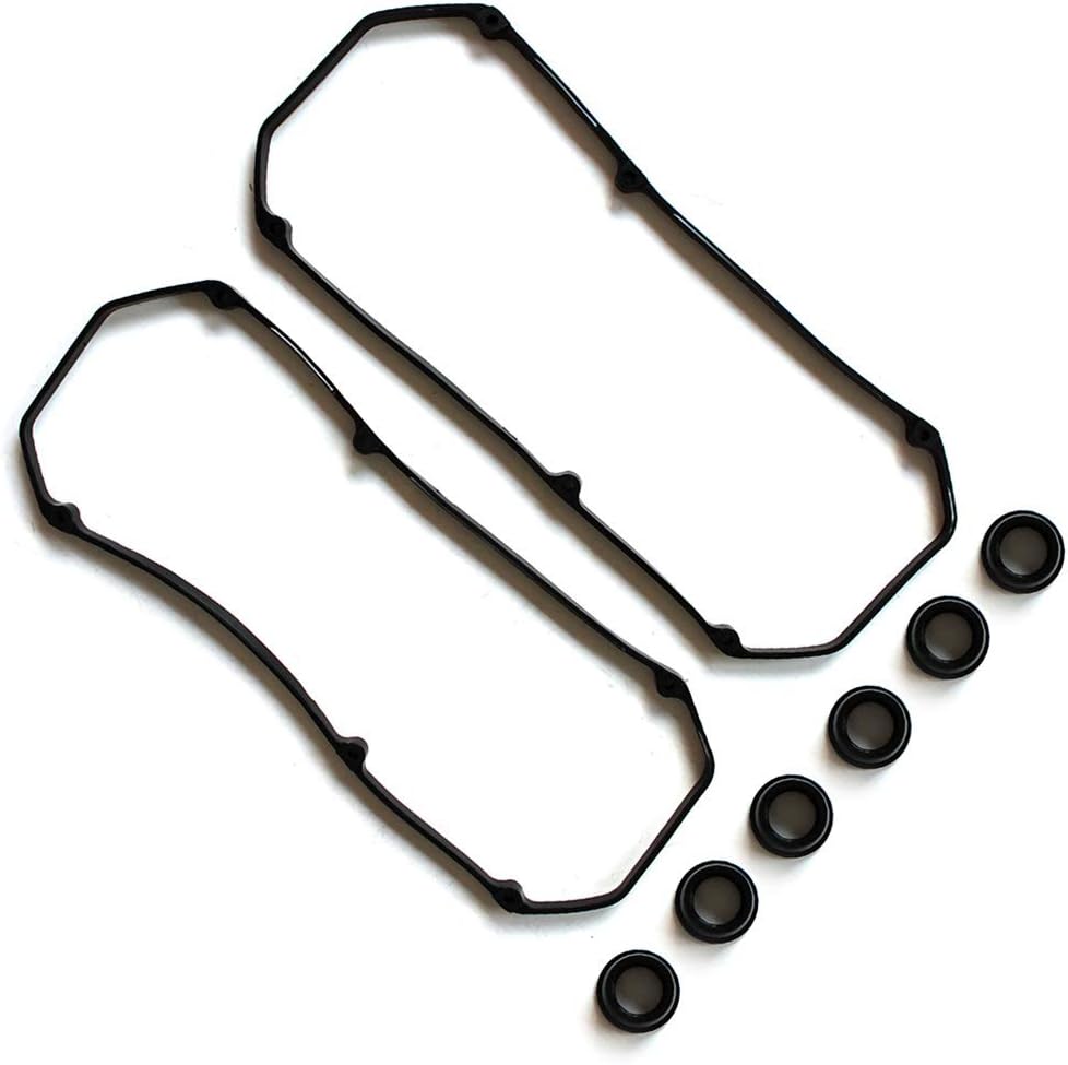 LSAILON Auto Parts VC130G Engine Kits Valve Cover Gasket Sets Compatible with 1995-2011 for Chrysler Dodge Mitsubishi