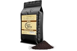Mocha - Flavored Cold Brew Coffee Grounds - Inspired Coffee Co. Local Coarse Ground Coffee for cold brew - Resealable Bag 12 oz