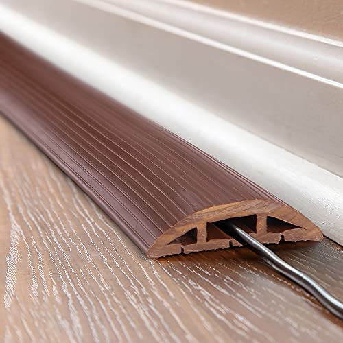 4Foot Cord Cover Floor Cable Management Kit for Indoor or Outdoor