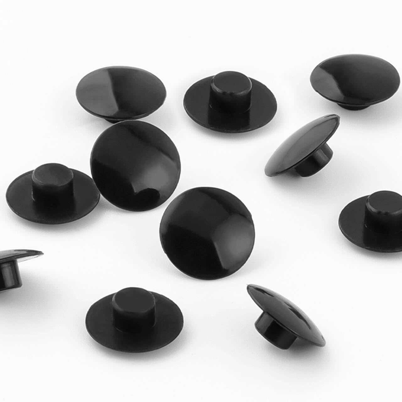 Yundxi 10 Pieces Bicycle Headset Cap Waterproof Dustproof M6 Hexagon Screw MTB Bike Rubber Stem Top Cover Bike Bolts Parts