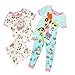The Powerpuff Girls Little Girls 4 pc Cotton Pajama Set (4T)