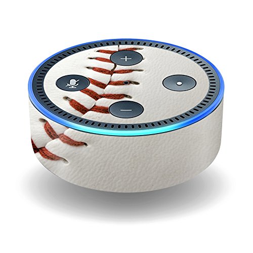 Click Here to See More Images MightySkins Protective Vinyl Skin Decal for Amazon Echo Dot (2nd Generation) wrap cover sticker skins Baseball