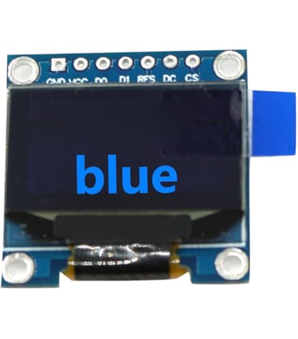 Display OLED 0.96 Pollici 12864 Per Arduino - 2 Pezzi, Interfaccia SPI/IIC, Carattere Bianco - Foto 5