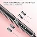 BESTOPE 1 Inch Touchscreen Hair Straightener Professional Ceramic Tourmaline Flat Iron for Hair with Temp Lock Function, Negative Ionic and Adjustable Temperature for All Hair Types