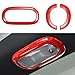 Opar Red Reading Light Cover Trim for 2011 - 2017 Jeep JK Wrangler Unlimited 4-Door - Set