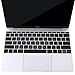 MOSISO Silicone Keyboard Cover Protective Skin Compatible with MacBook Pro 13 inch 2017 & 2016 Release A1708 Without Touch Bar, MacBook 12 inch A1534, Hollow Black