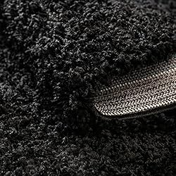 Unique Loom Solid Shag Collection Area Rug