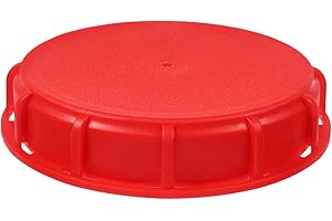 MUCKLILY Ibc Tote Cover with Breathable Vent Lid and Leakproof Seal for 1000L Water Tank Industrial Storage Tank Lid Easy Ins