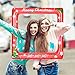 LUOEM Christmas Inflatable Selfie Frame Blow Up Party Props for Christmas Party Decoration Family Reunions Photo Booth Props