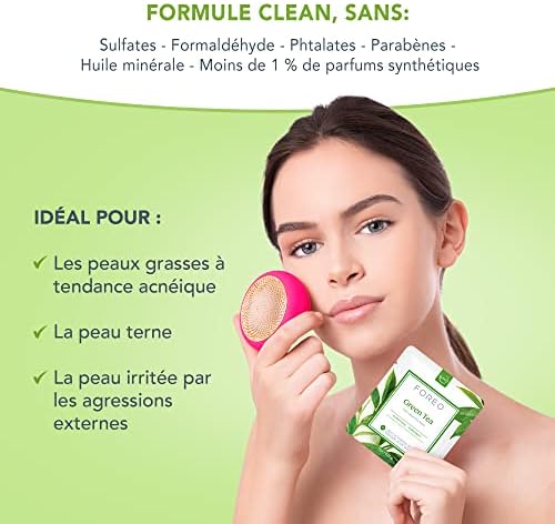 Green Tea Masque Actif UFO Purifiant, 6 Pièces