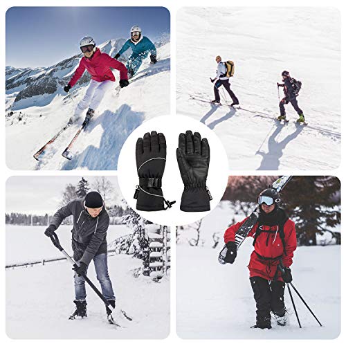 image for Unigear Ski Gloves, Waterproof Thinsulate Winter Warm Snowboard Snow T