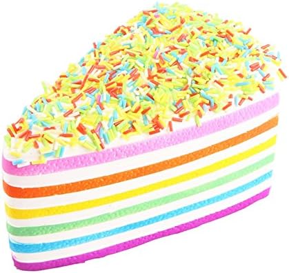 PAPAIT Squishy Toy Big 5.5" Cheese Cake Super Slow Rising Soft Simulation Squishy Collection