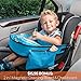 Toddler Car Seat Travel Tray | +Bonus 2 in 1 Magnetic Doodle Board & Chalkboard | Kids Carseat Activity Tray, Lap & Play Tray for Car Seat and Stroller by Kidsmarter