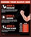 Stoic Elbow Sleeves for Powerlifting - 7mm + 5mm Thick Neoprene Sleeve for Bodybuilding, Weight Lifting Best for Squats, Cross Training, Strongman Professional Quality & Ultra Heavy Duty (Pair)