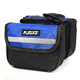 fjqxz Bike Bag Bicycle Mobile Cell Phone Bag Case Top Tube Bag Handlebar Saddle Bag with Touch Screen Phone Case