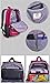 Sinpaid Fashion Casual Daypack Backpack for Teens- Light Grey