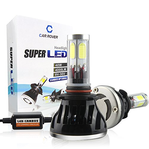 Car Rover No Error CanBus Technology CREE LED Headlight Conversion Kit – 9005 – 40W 8,000LM 6,000K