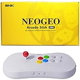 NEOGEO Arcade Stick Pro with 20 Genuine SNK Retro Games, NEO-GEO Game Joystick Support 720p HDMI Output, Connect NEO GEO Game